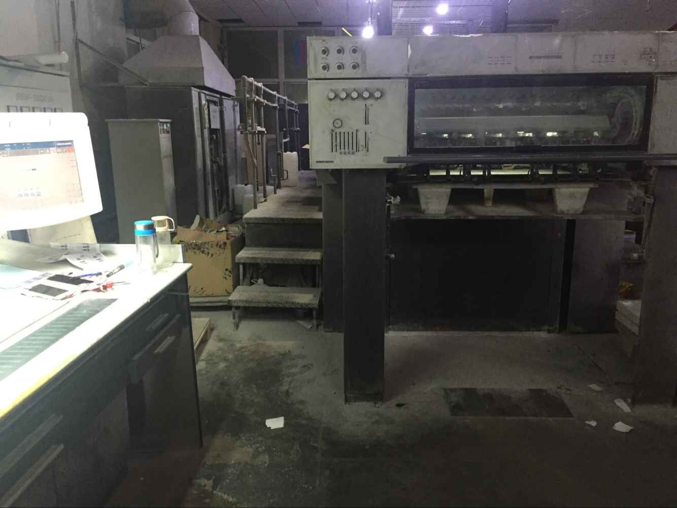 海德堡四色對(duì)開(kāi)印刷機(jī)